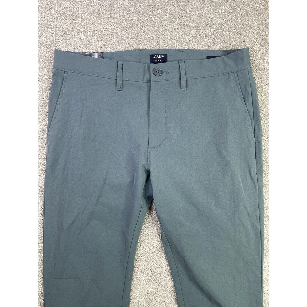 J. Crew Factory Flex Pants Men's 29X31 Slim Straight Tech Chino Stretch Workwear